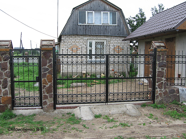 Ворота, калитка, забор